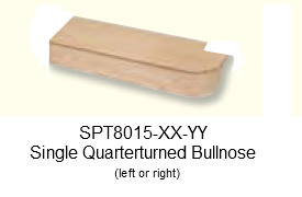 Single Quarterturned Bullnose